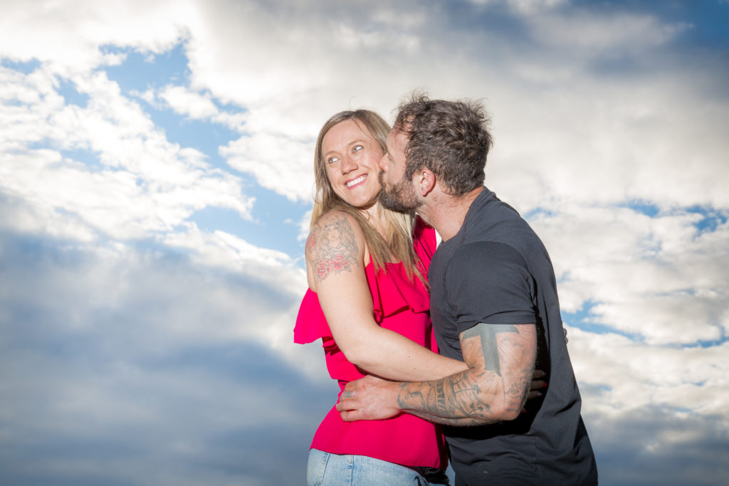 Pre-wedding engagement photo by Sarah Hargreaves of Sugar Photography